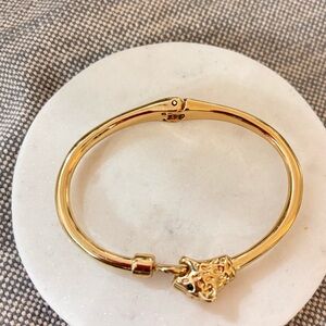 Chic Gold Plated Panther Bracelet